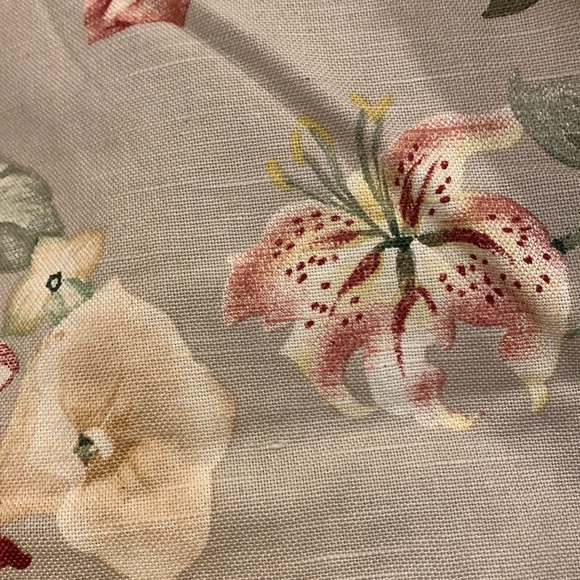 Upholstery fabric floral print 1 yard by 56” width - Picture 3 of 4